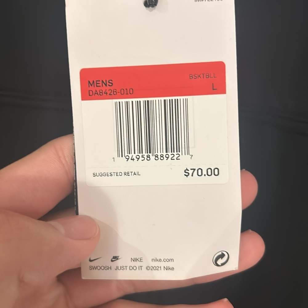 Nike dri-fit full zip jacket black Los Angeles Clippers size large - Picture 7 of 7